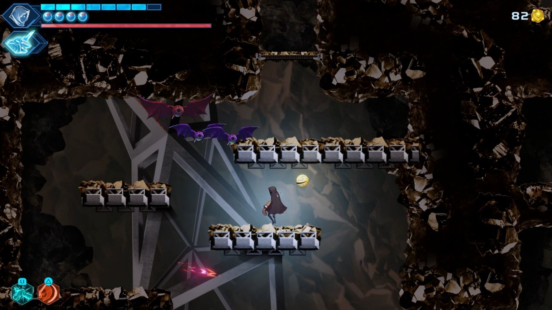 The game starts off pretty simple, but will ramp up the difficulty in short order (Image via Bandai Namco)